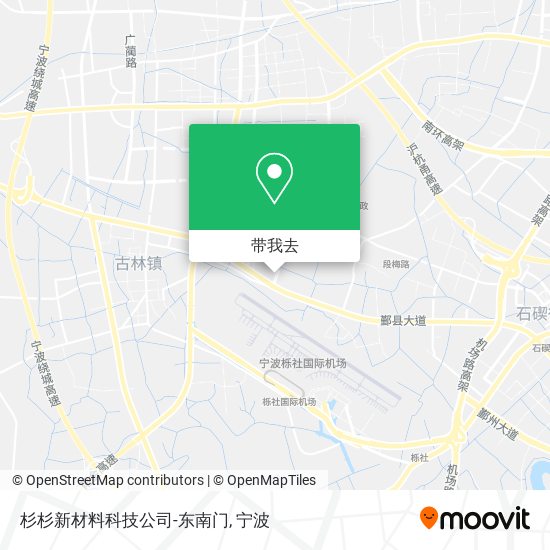 杉杉新材料科技公司-东南门地图