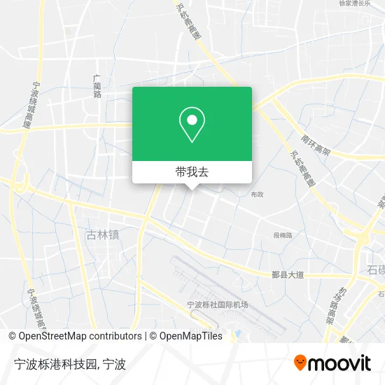 宁波栎港科技园地图
