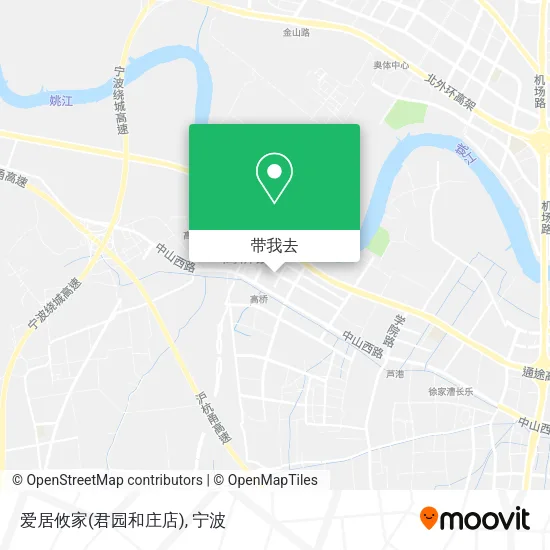爱居攸家(君园和庄店)地图