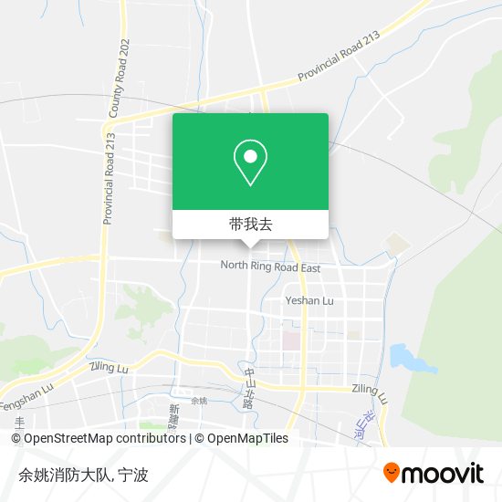余姚消防大队地图
