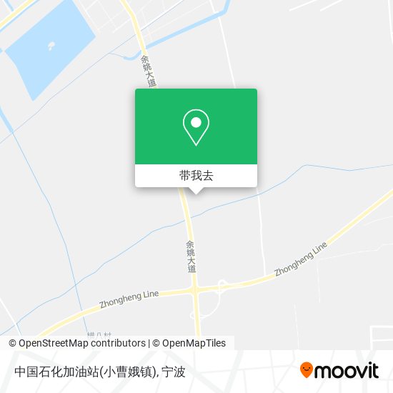 中国石化加油站(小曹娥镇)地图