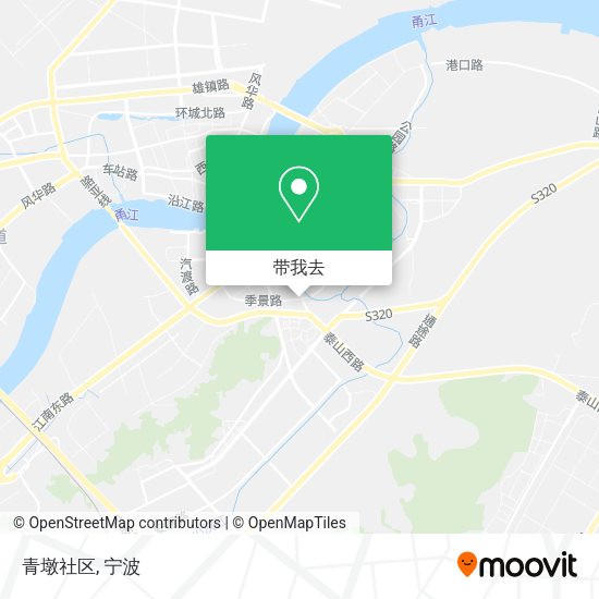 青墩社区地图