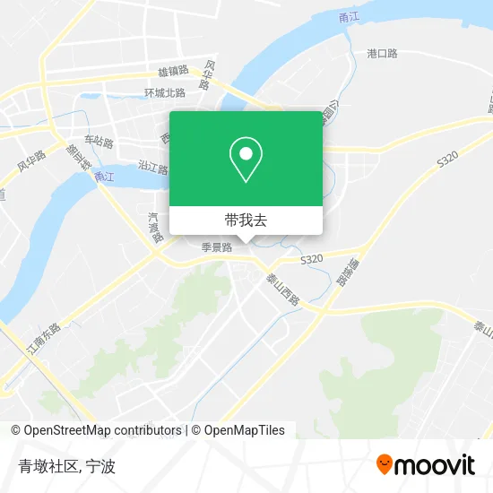 青墩社区地图