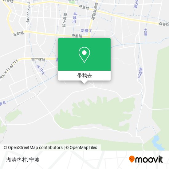 湖清垫村地图