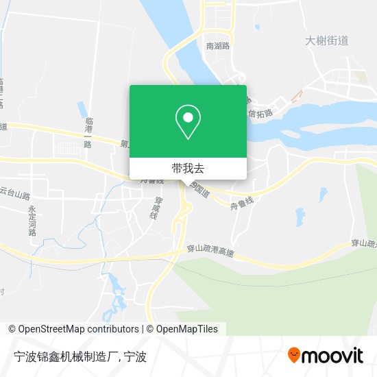 宁波锦鑫机械制造厂地图