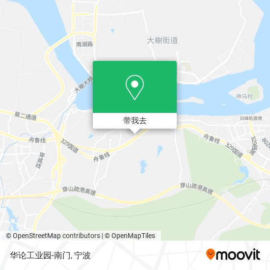 华论工业园-南门地图