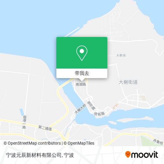 宁波元辰新材料有限公司地图