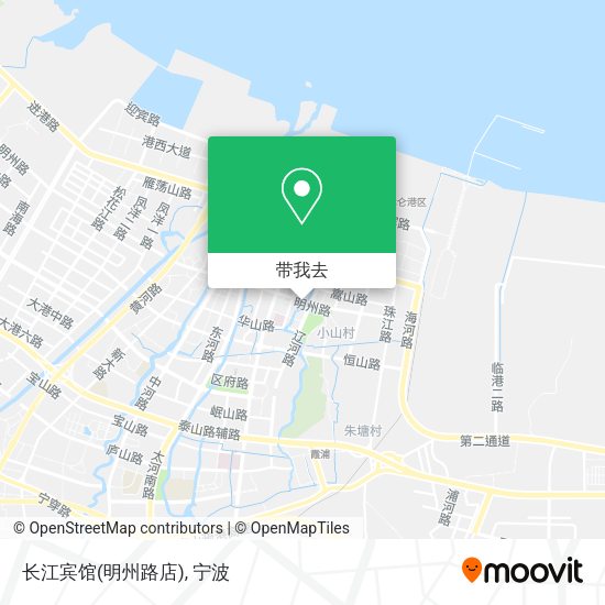长江宾馆(明州路店)地图