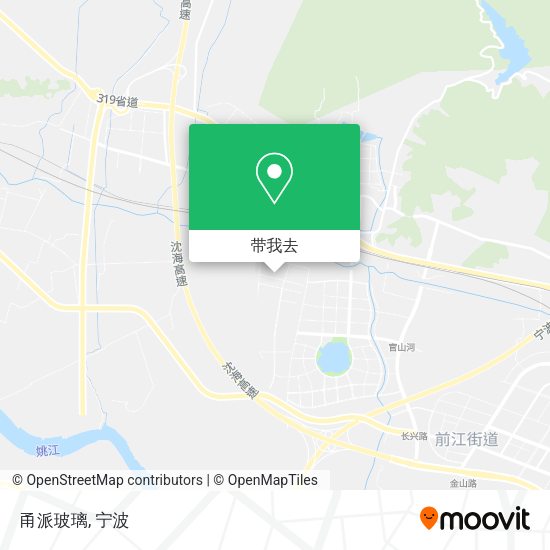 甬派玻璃地图