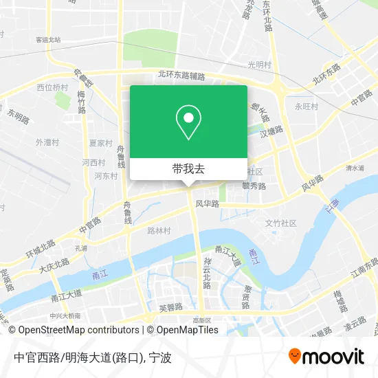 中官西路/明海大道(路口)地图
