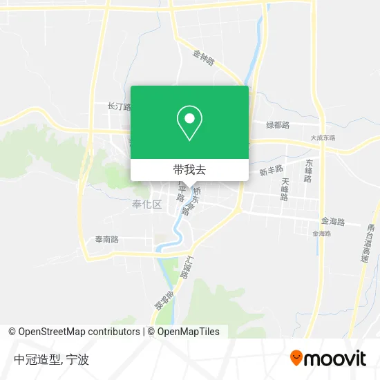 中冠造型地图