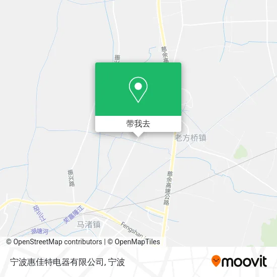 宁波惠佳特电器有限公司地图