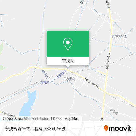 宁波合森管道工程有限公司地图