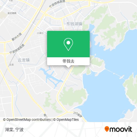 湖棠地图