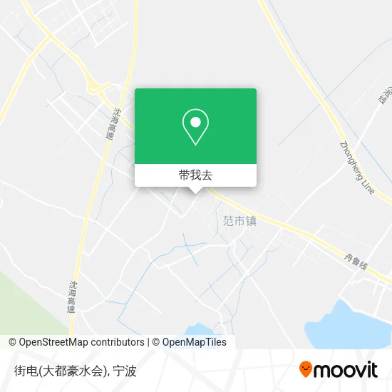 街电(大都豪水会)地图