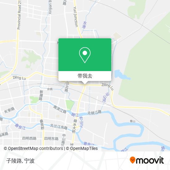 子陵路地图