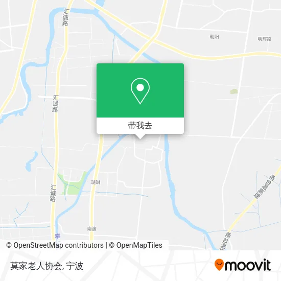 莫家老人协会地图
