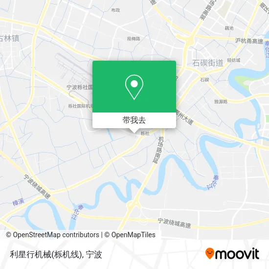 利星行机械(栎机线)地图