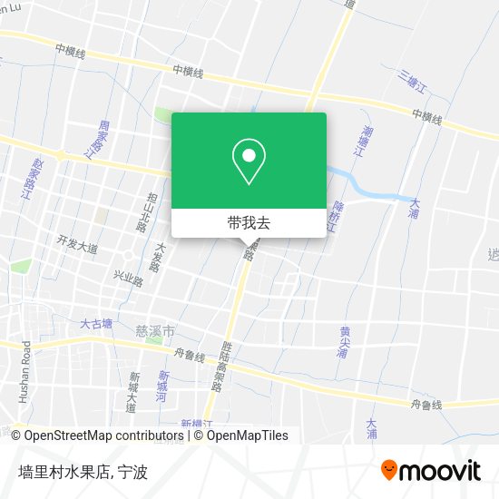 墙里村水果店地图