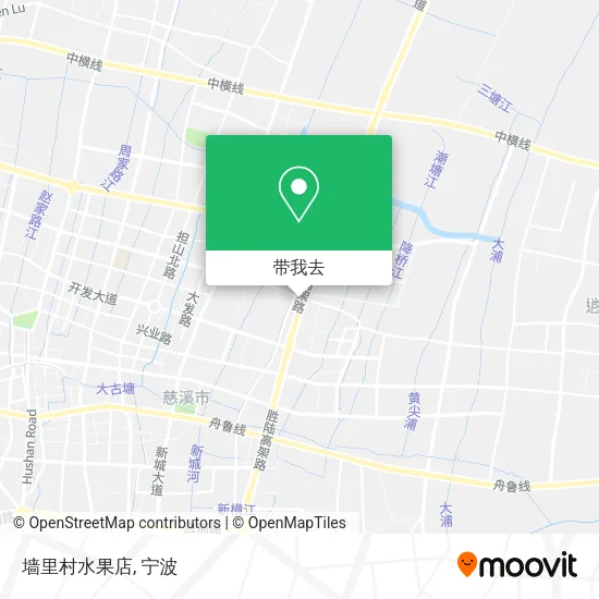 墙里村水果店地图