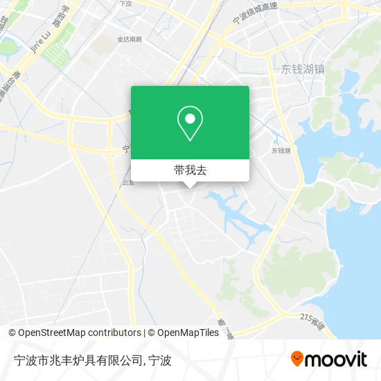 宁波市兆丰炉具有限公司地图
