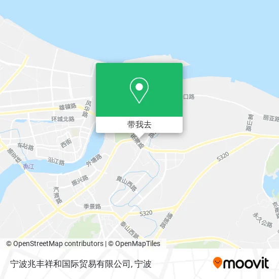 宁波兆丰祥和国际贸易有限公司地图