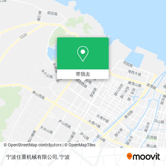 宁波住重机械有限公司地图