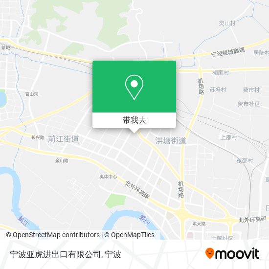 宁波亚虎进出口有限公司地图