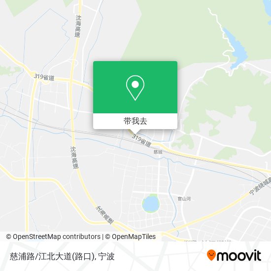 慈浦路/江北大道(路口)地图