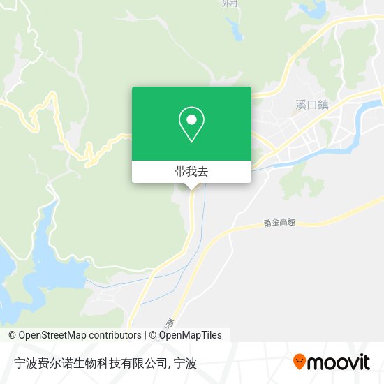 宁波费尔诺生物科技有限公司地图
