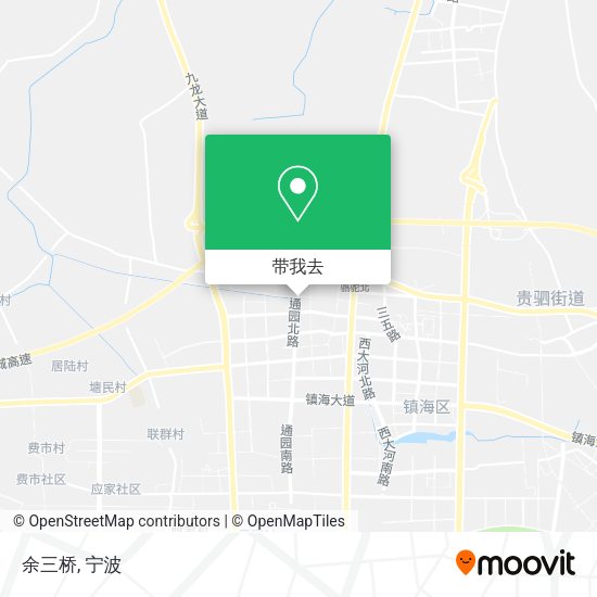 余三桥地图
