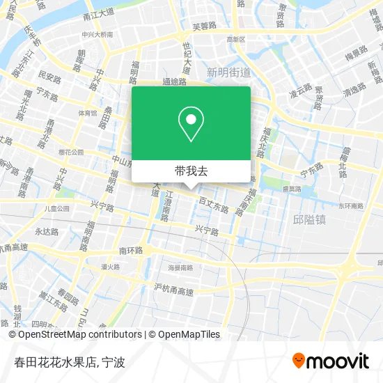 春田花花水果店地图