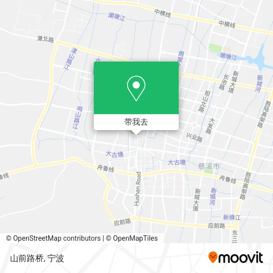 山前路桥地图