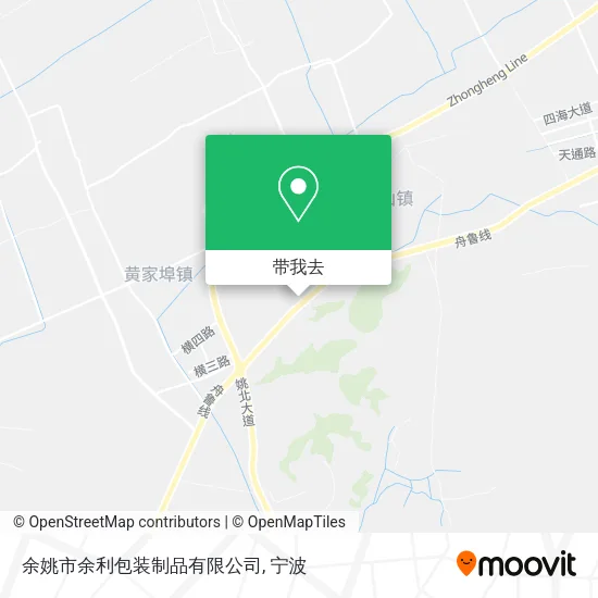 余姚市余利包装制品有限公司地图