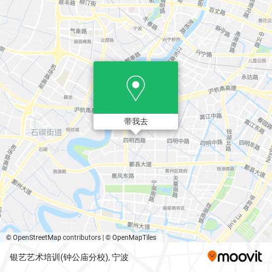 银艺艺术培训(钟公庙分校)地图
