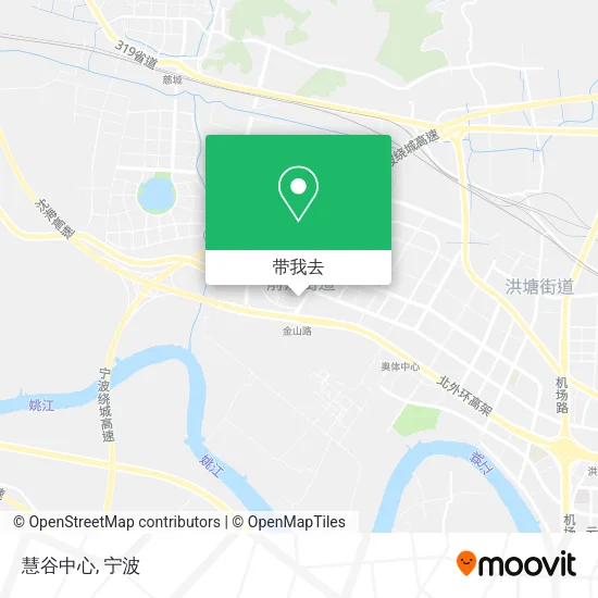 慧谷中心地图