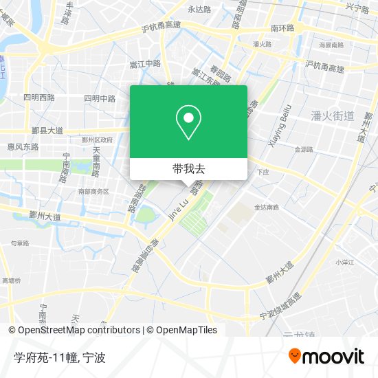 学府苑-11幢地图