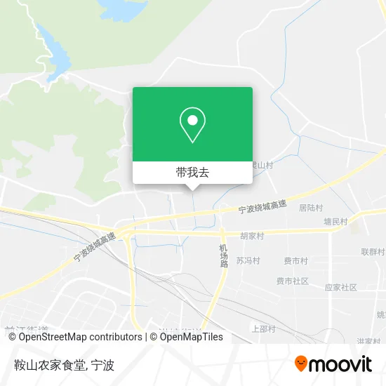 鞍山农家食堂地图