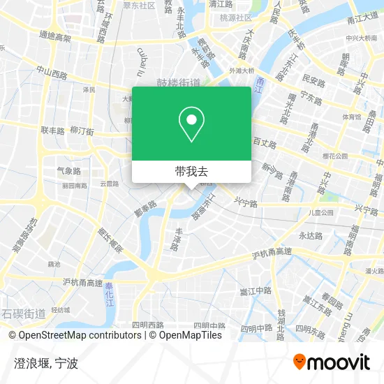 澄浪堰地图