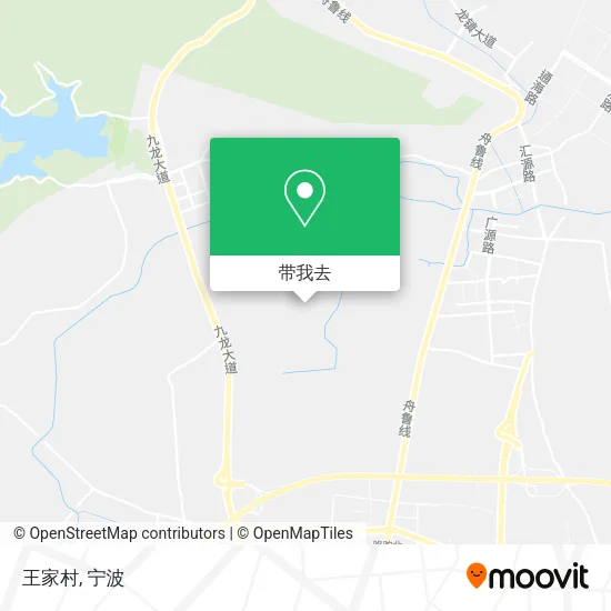 王家村地图