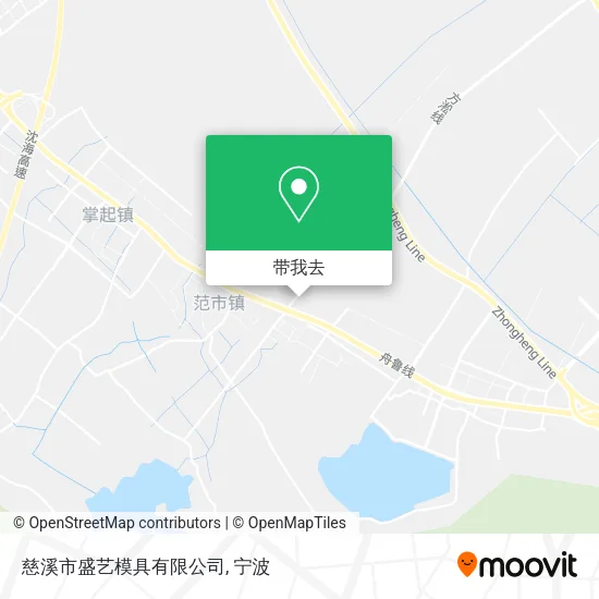 慈溪市盛艺模具有限公司地图