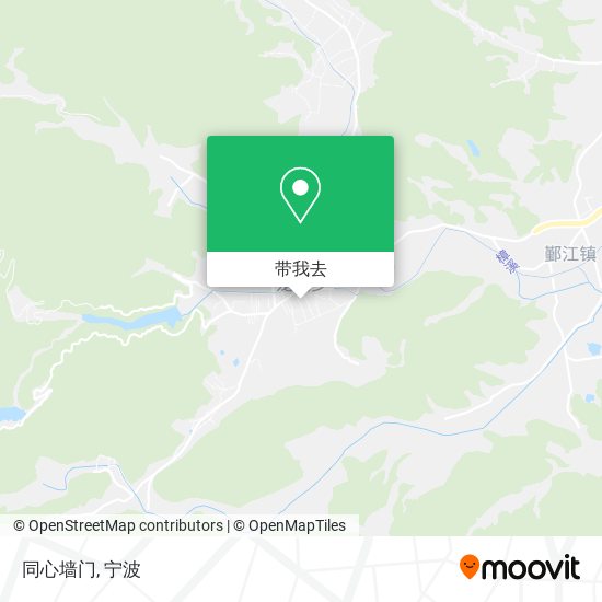 同心墙门地图