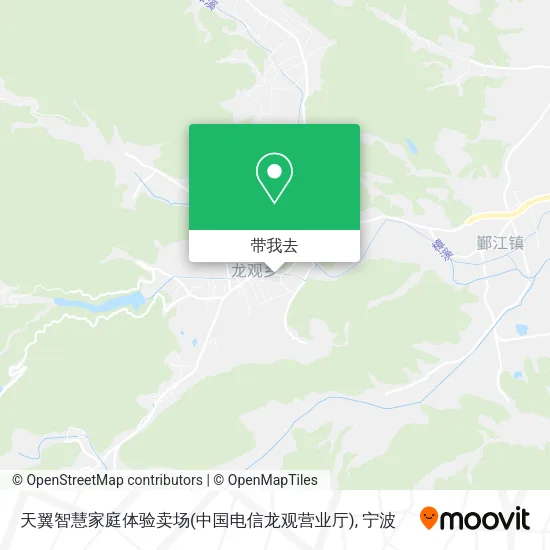 天翼智慧家庭体验卖场(中国电信龙观营业厅)地图