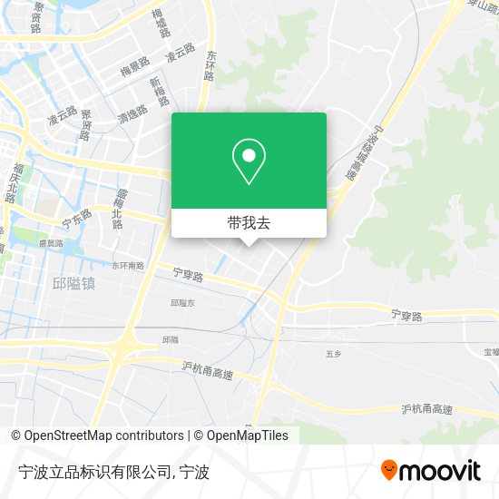 宁波立品标识有限公司地图