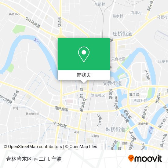 青林湾东区-南二门地图