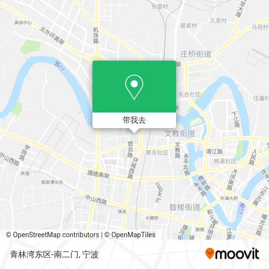 青林湾东区-南二门地图
