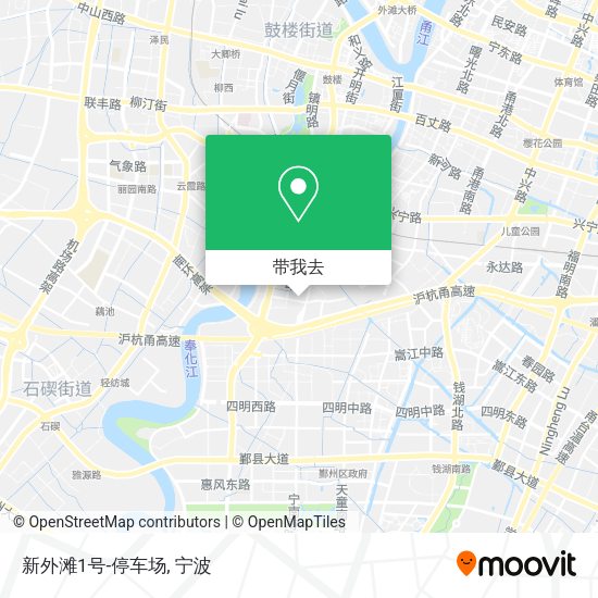 新外滩1号-停车场地图