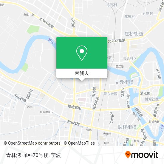 青林湾西区-70号楼地图