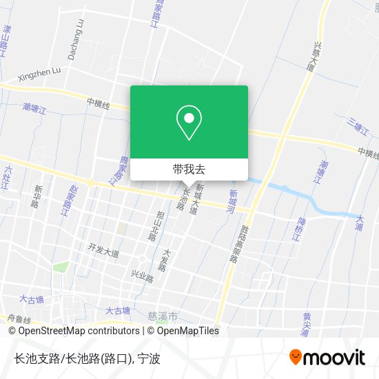 长池支路/长池路(路口)地图