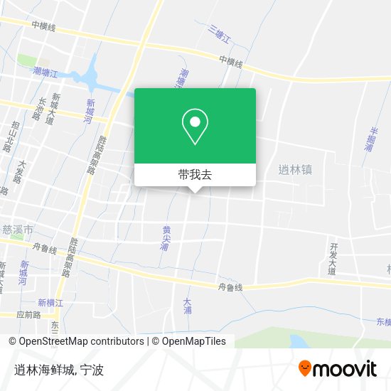 逍林海鲜城地图